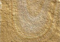 Камень песчаник жёлтый с разводами цвет № 20